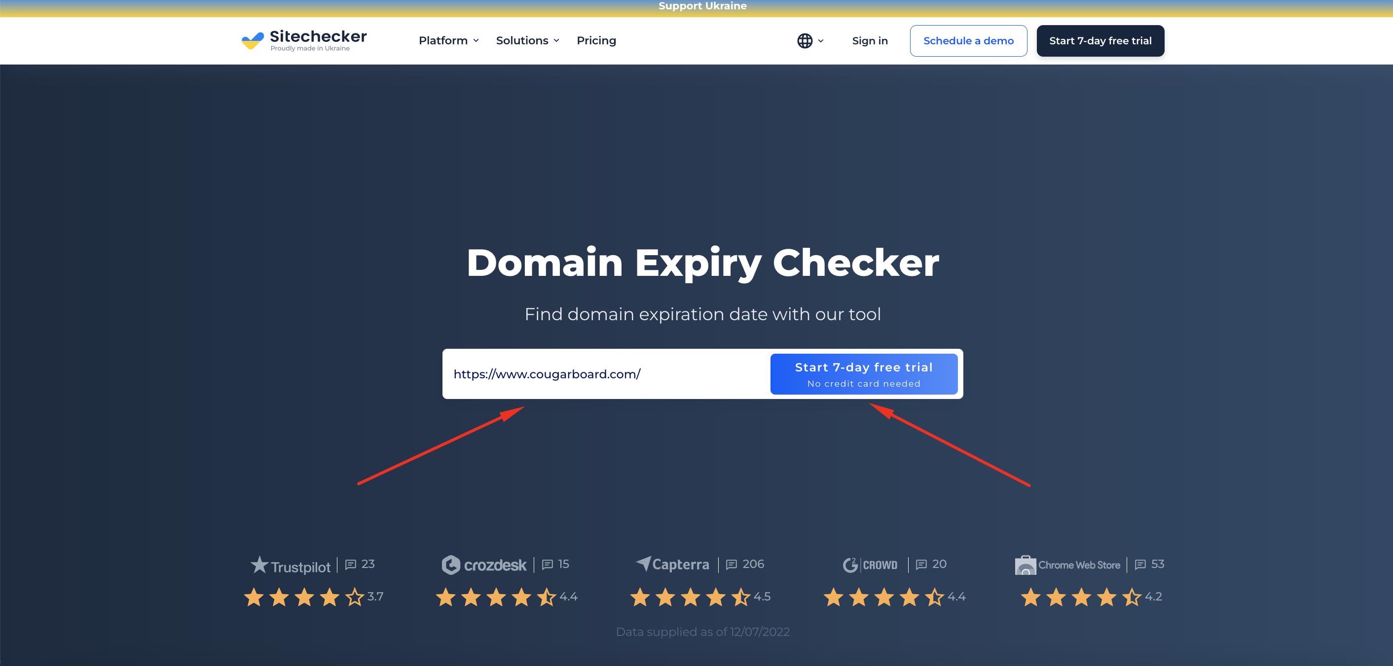 Check the domain expiry with our domain expiry checker