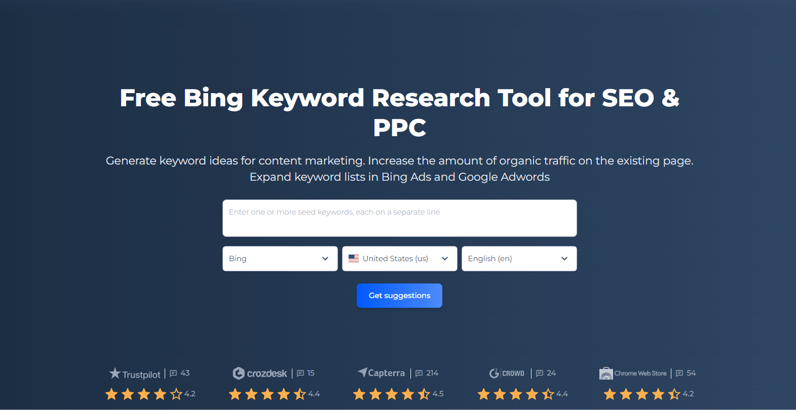 Bing Keyword Research