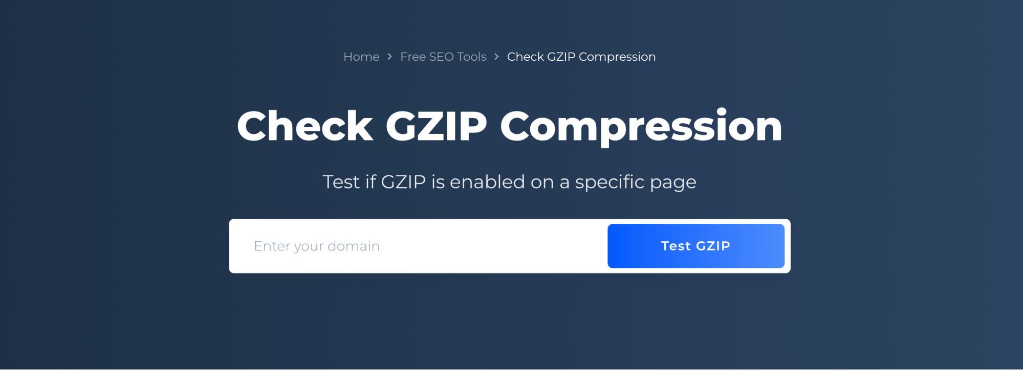 Check GZIP Compression