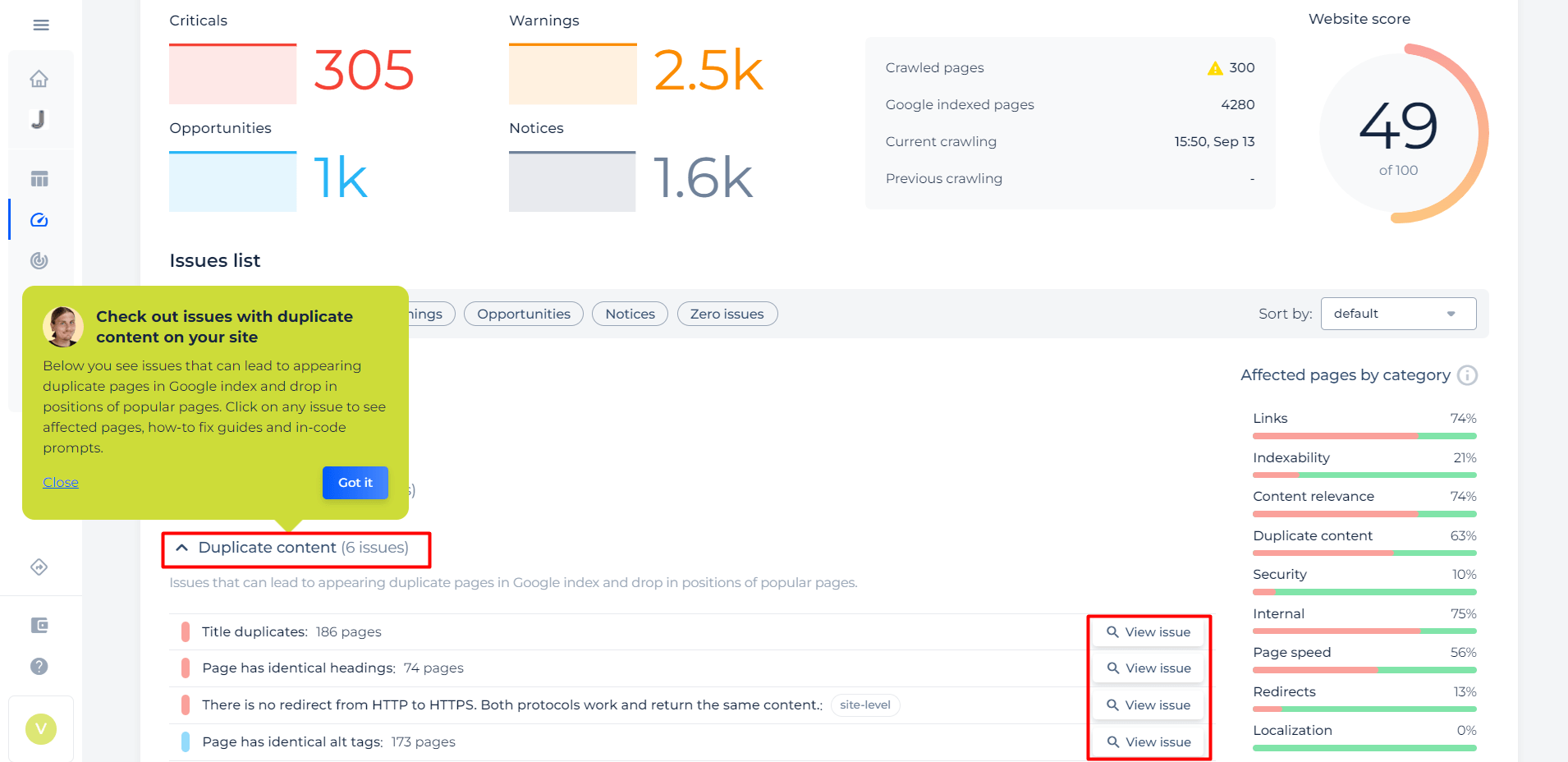 Duplicate Content Checker