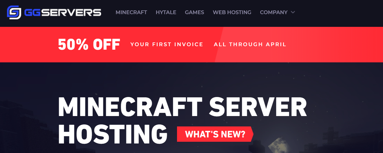 GGServers – Simplest Minecraft Hosting