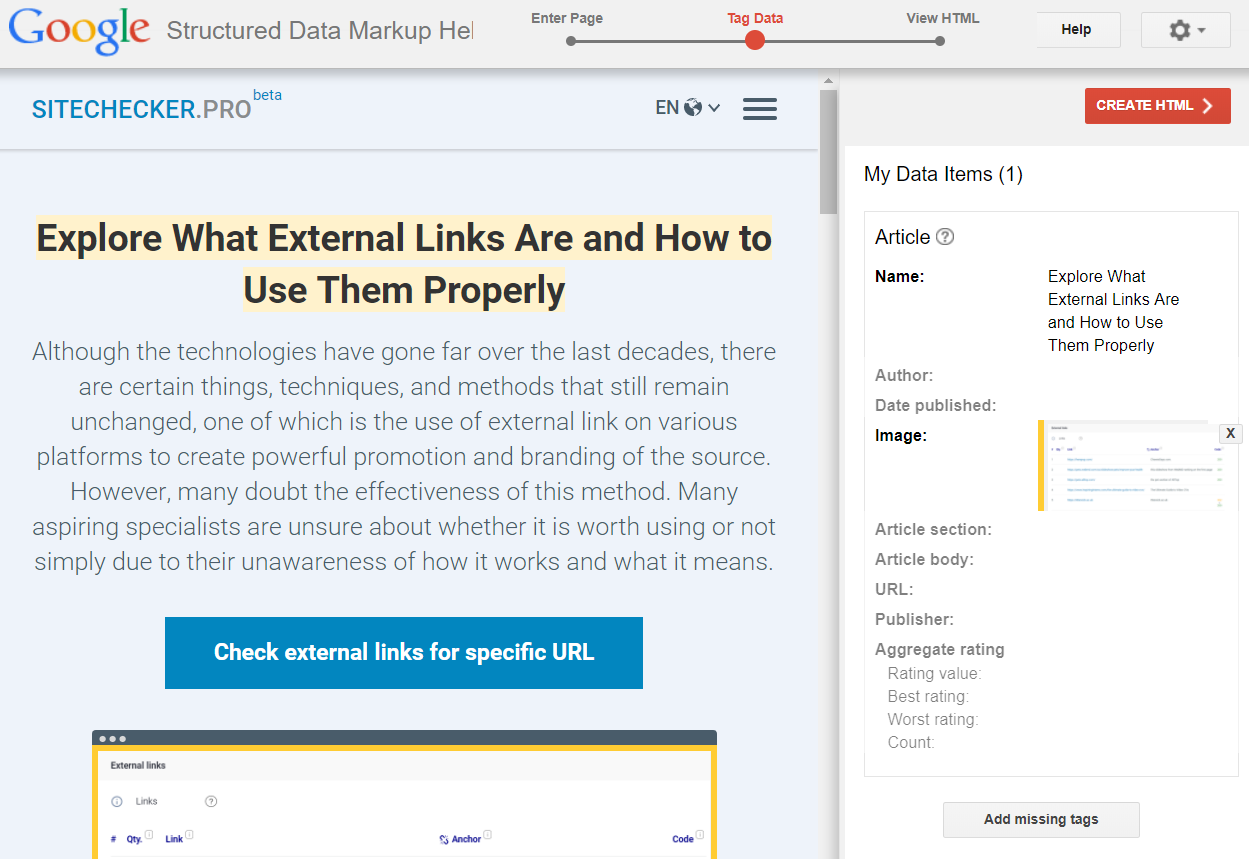 What is structured data