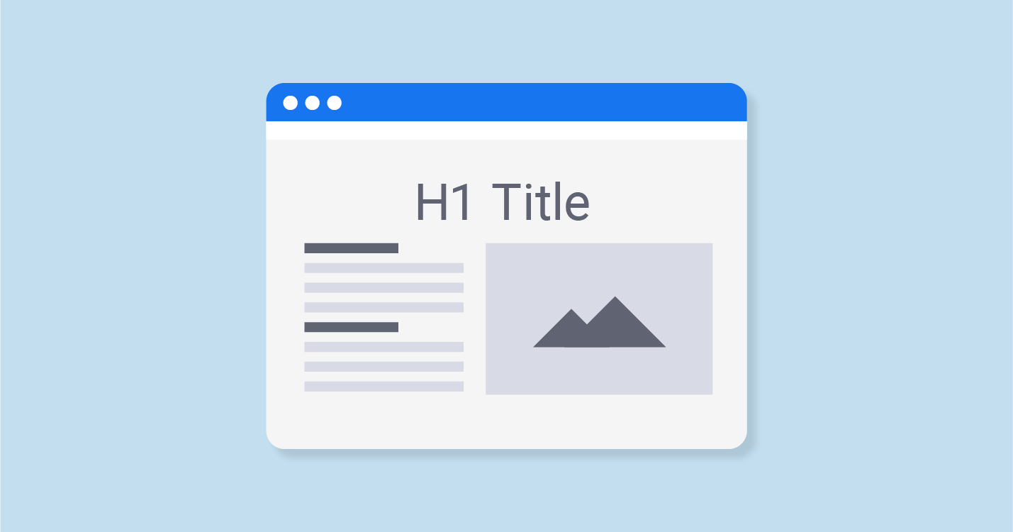 O que é a tag H1 e os requisitos para escrevê-la corretamente