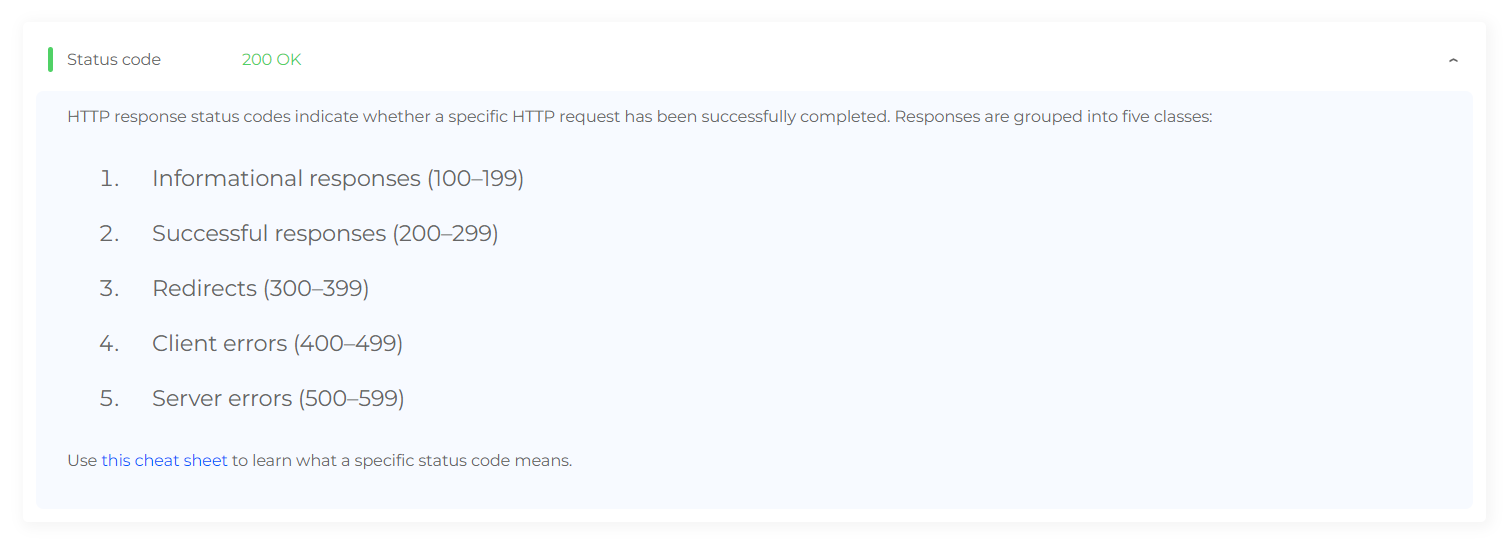 Verificador de status do servidor para verificar códigos de status http e redirecionar cadeias