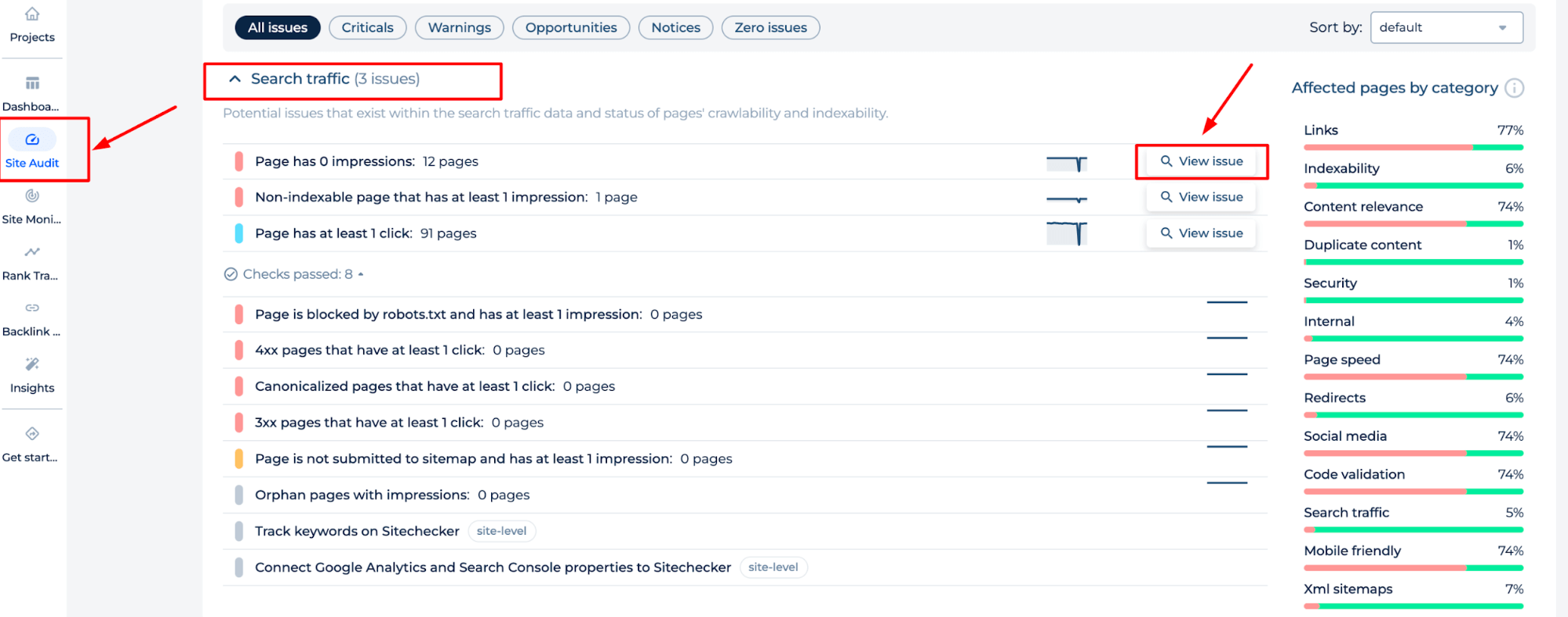 Проблемы с поисковым трафиком