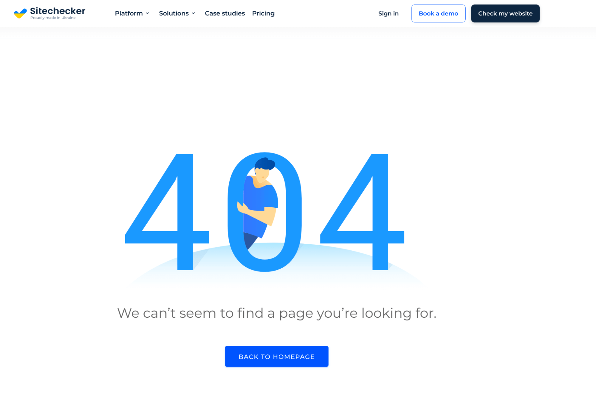 Sitechecker 404 Page