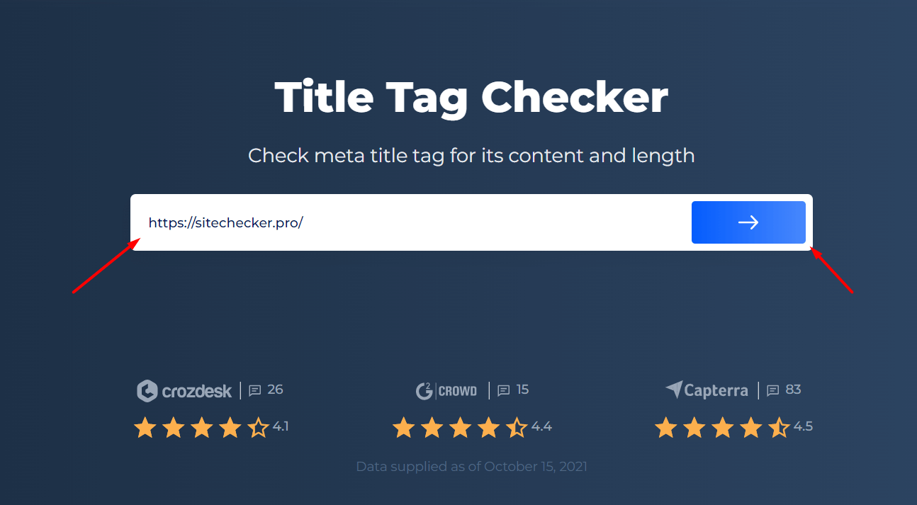 SEO-Title-Tags-Checker zur Vereinfachung der Suchmaschinenoptimierung