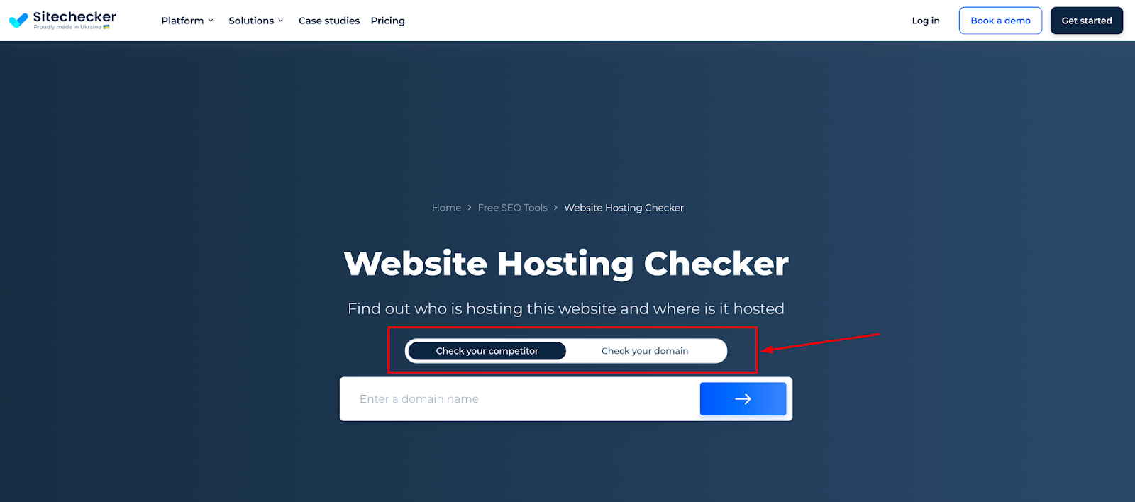 Website Hosting Checker