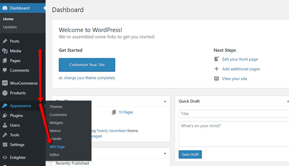 WordPressで404ページを作成する方法